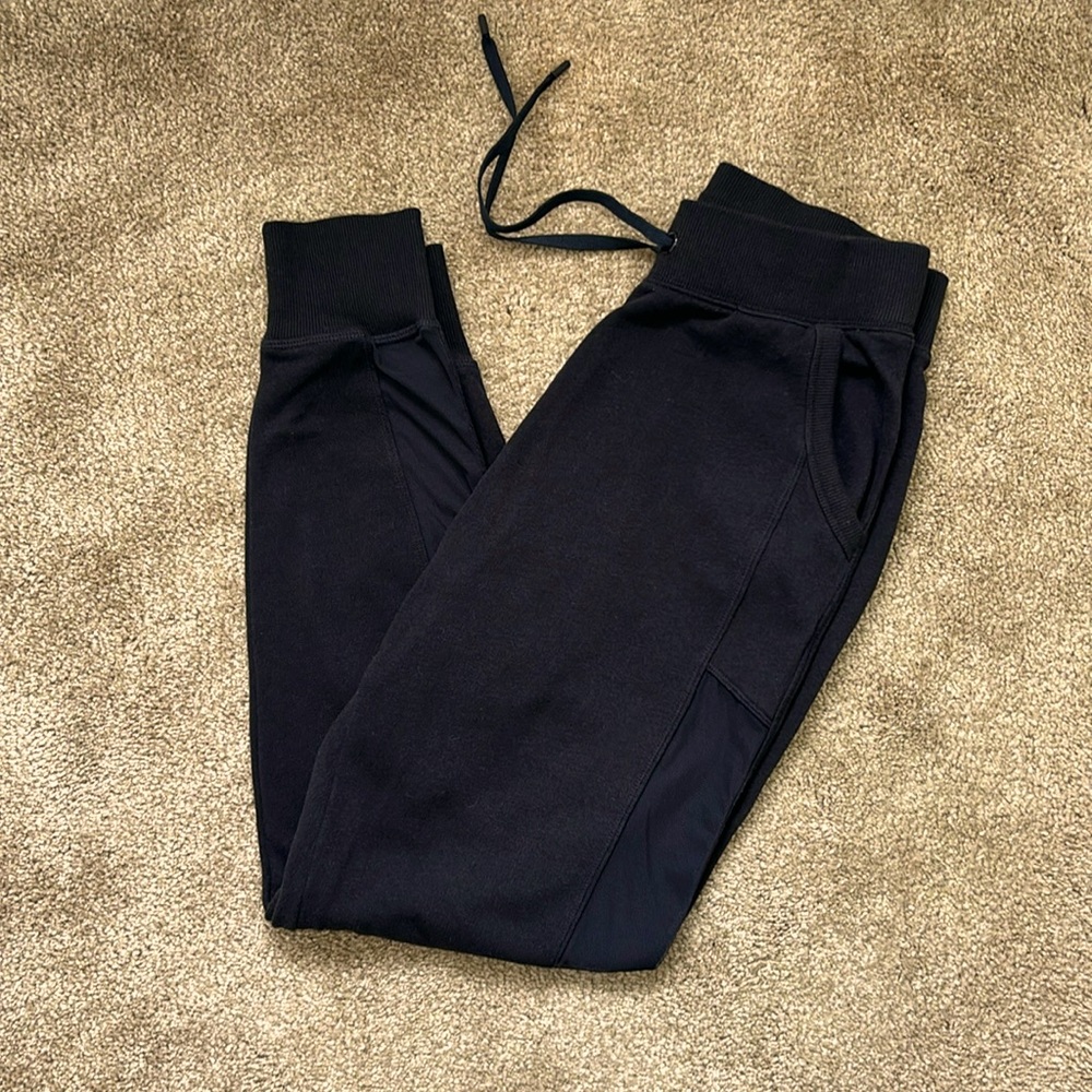 NWOT Victoria Sport Black Mesh Joggers